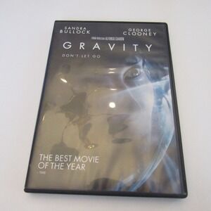 Gravity DVD Sandra Bullock George Clooney‎ Alfonso Cuaron Sci-Fi Thriller Movie